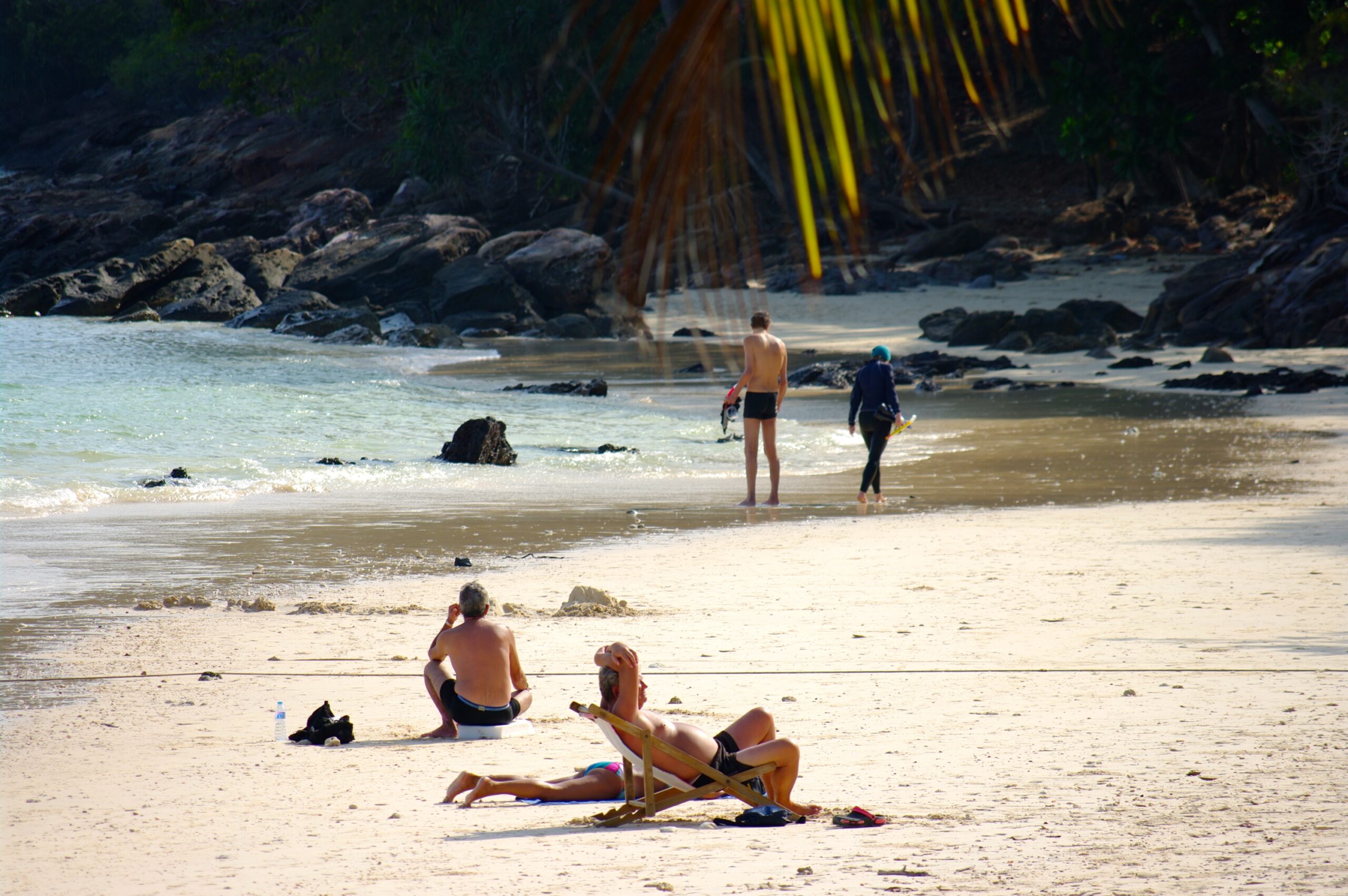 Beach atmosphere at The Pansand Resort, Koh Bulon-Lae